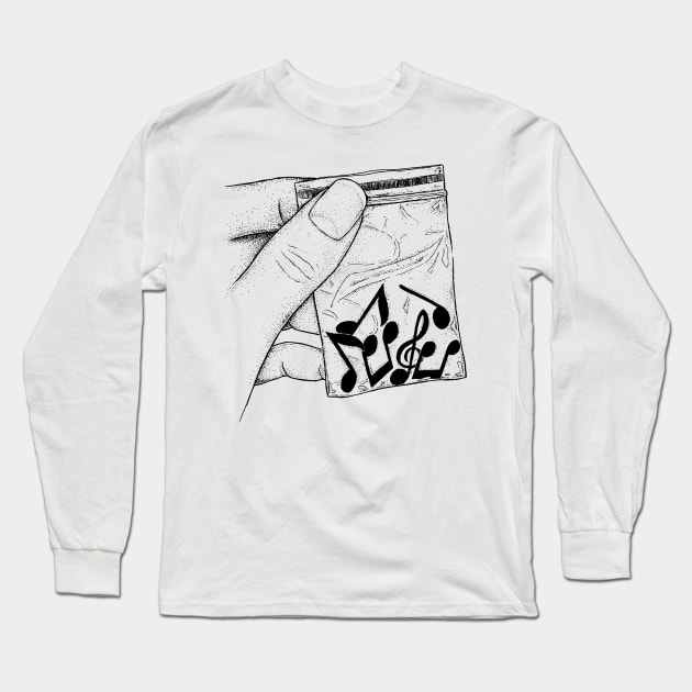 music Long Sleeve T-Shirt by rudoi